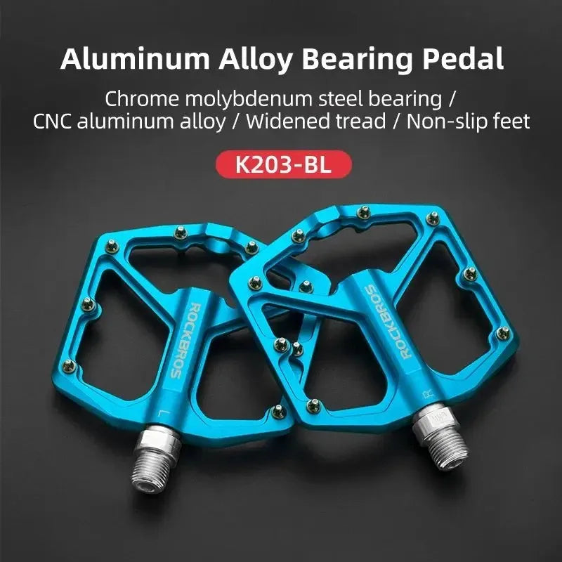 ROCKBROS Ultralight Anti-Slip Aluminum Bicycle Pedals for Better Cycling