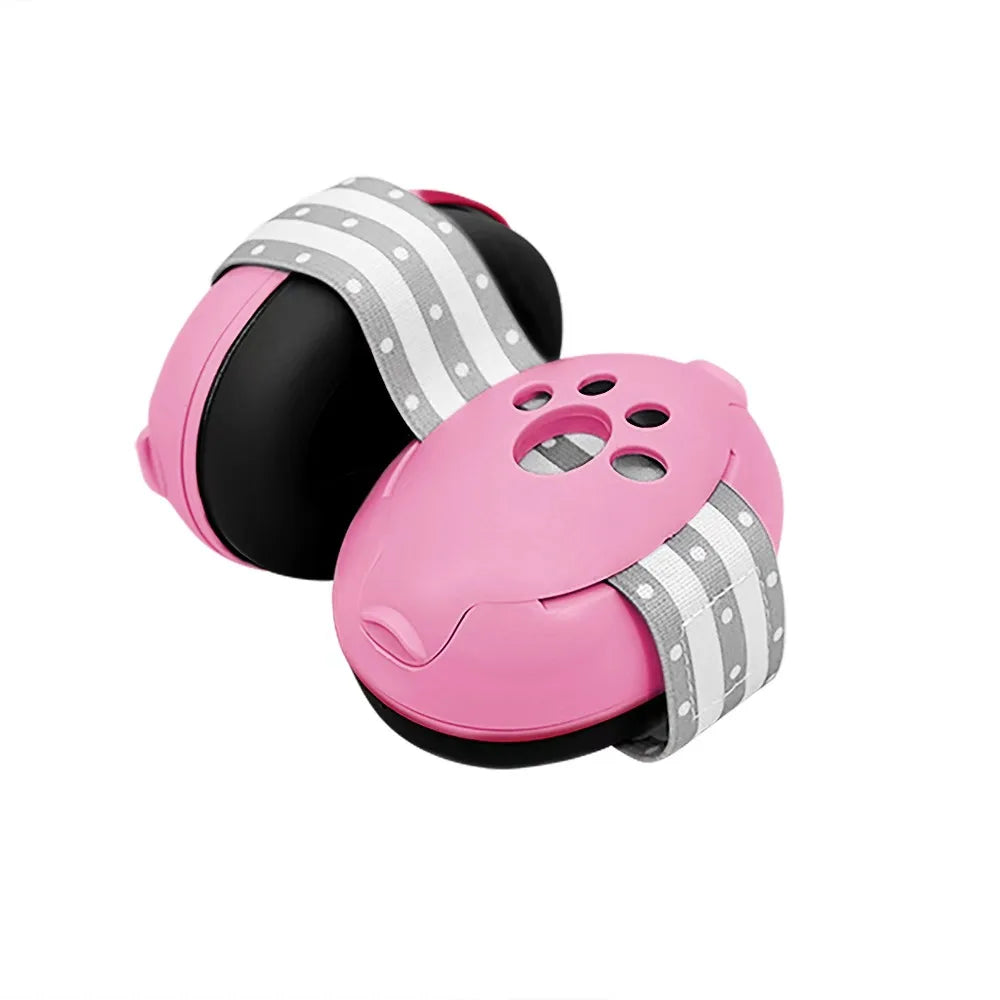 Baby Earmuffs for Noise Reduction - Soft & Adjustable Headband