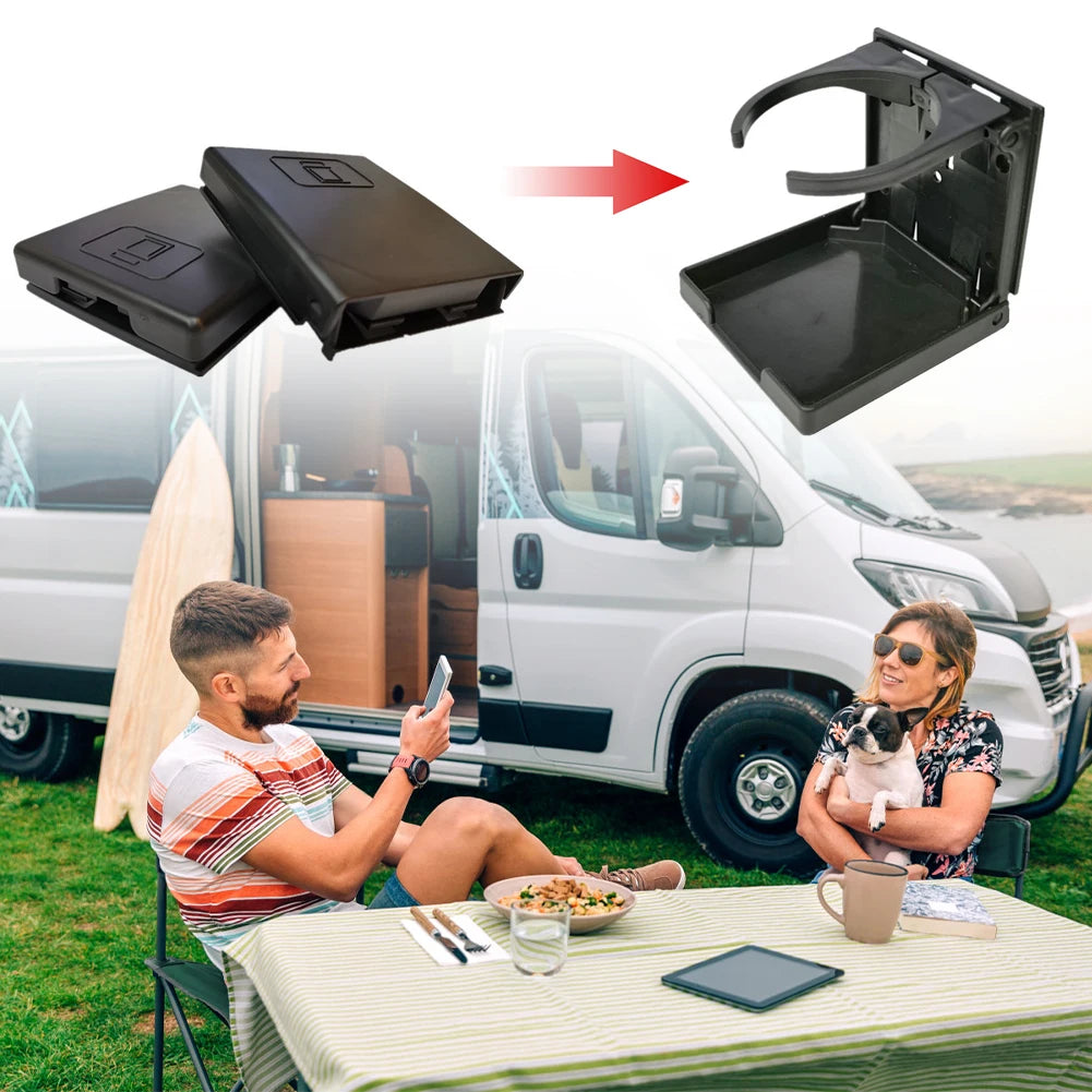4PCS Universal Folding Cup Holder for Car and Home Use