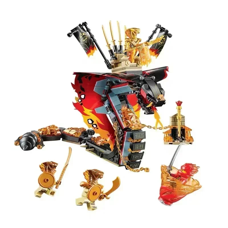 Thunderfang Dragon Battle Arena Building Blocks – Unleash Epic Adventures