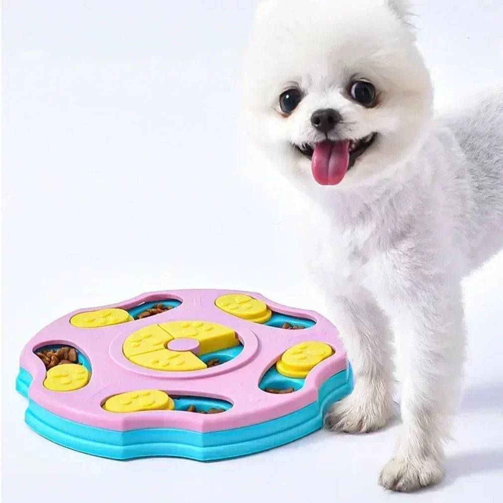 Smart Interactive Dog Puzzle Toy - Slow Feeder for Healthy Eating