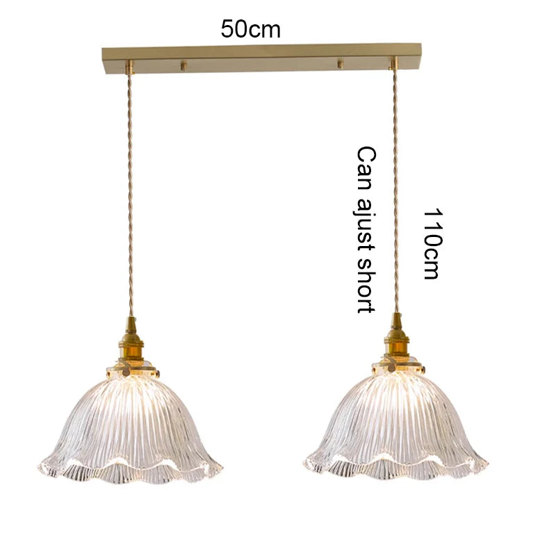 Stylish Glass Pendant Light for Dining Room & Restaurant Décor