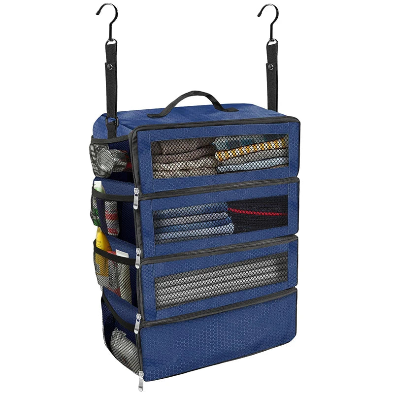 Travel Luggage Organizer - Collapsible Clothes Storage Bags