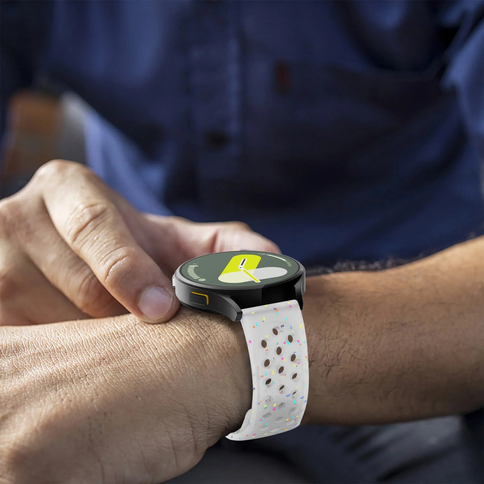 Premium Silicone Strap for Samsung Galaxy Watch & Huawei Devices