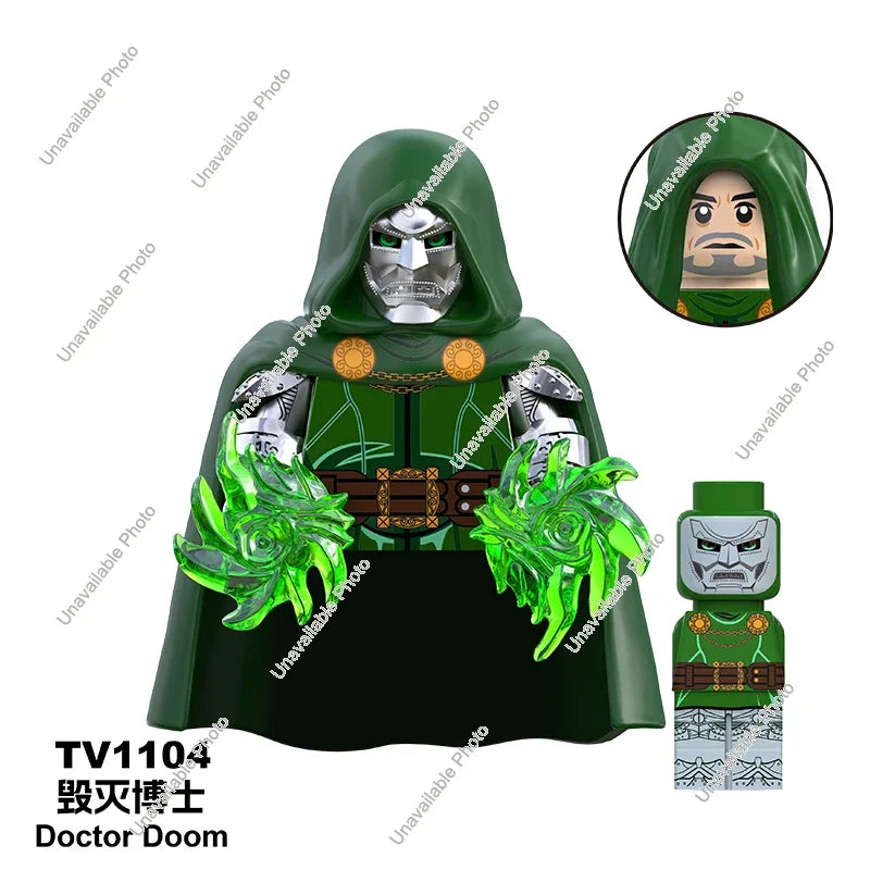 Hot Toys Mini Building Blocks Superhero Figures - Fun for All Ages