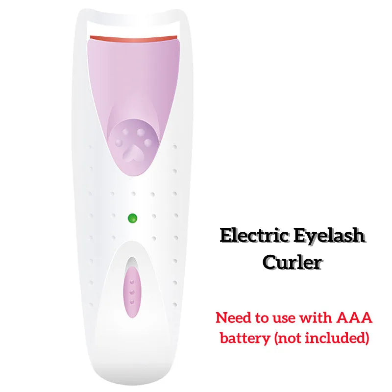 Electric Heated Eyelash Curler – Long-Lasting Lift & Curl