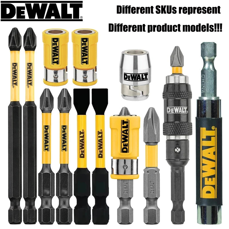 DEWALT Cross Slotted PH2 Extension Rod Set – 50-89MM, High Speed Steel