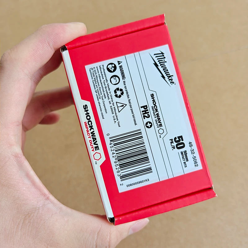 Milwaukee PH2 50mm Impact Duty Screwdriver Bits - 50 Pack