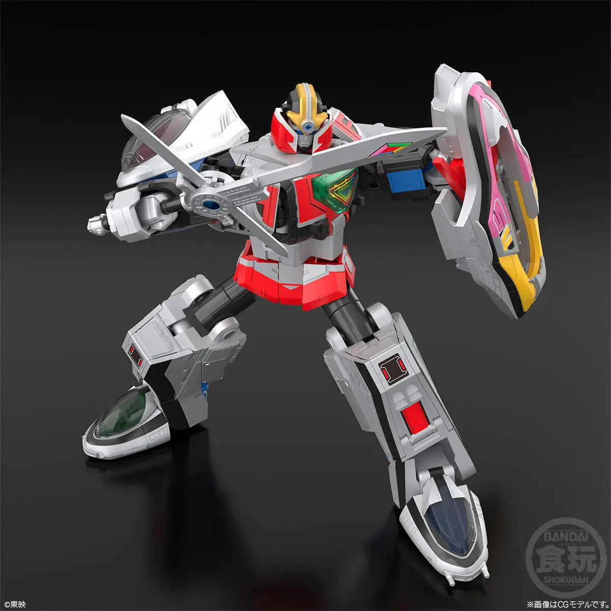 BANDAI Timeranger 3D Robot Action Figures - Creative Assembly Model