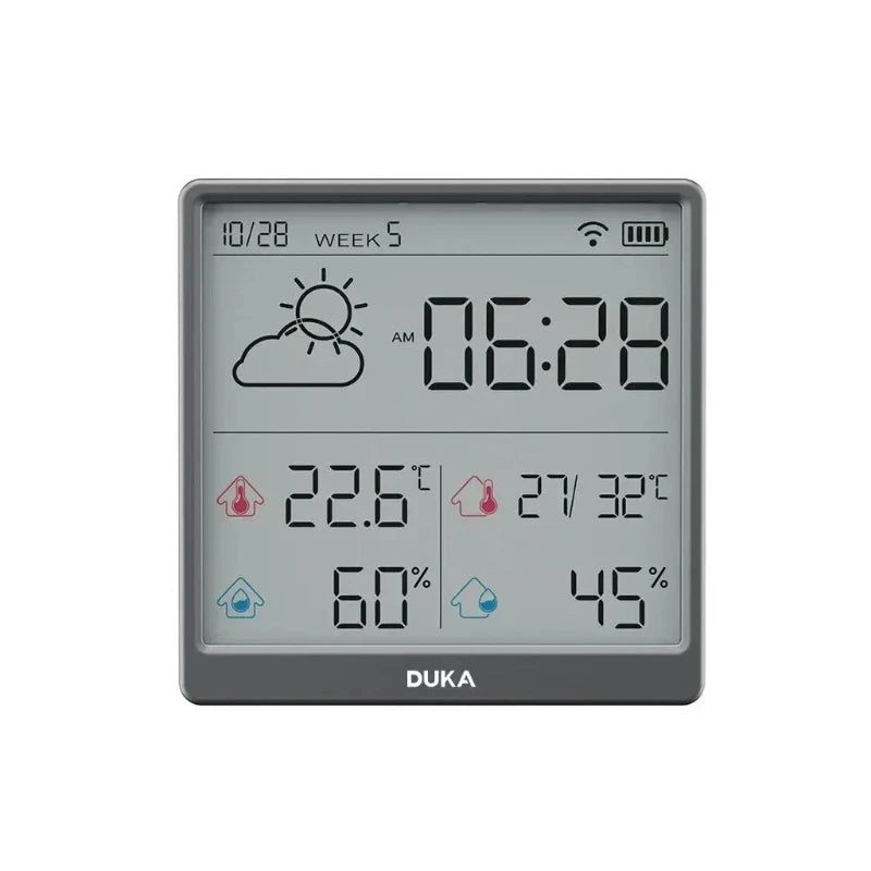 DUKA Wireless Smart WIFI Temperature & Humidity Meter Sensor