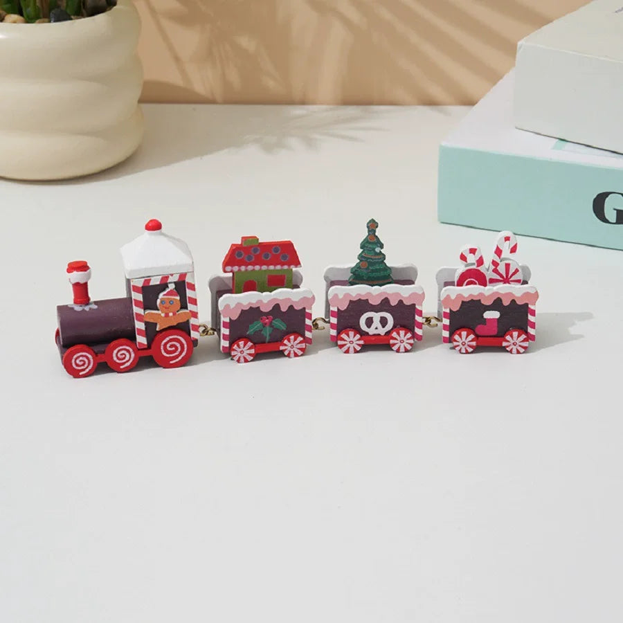 Festive Christmas Train Decoration - Joyful Home Ornament 2025