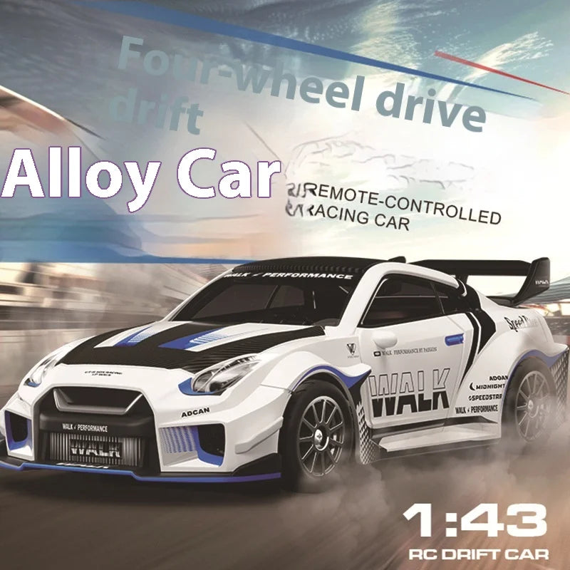 Macro Star D43 RC Drift Car - Eye-Catching Luminous 1:43 Alloy Model
