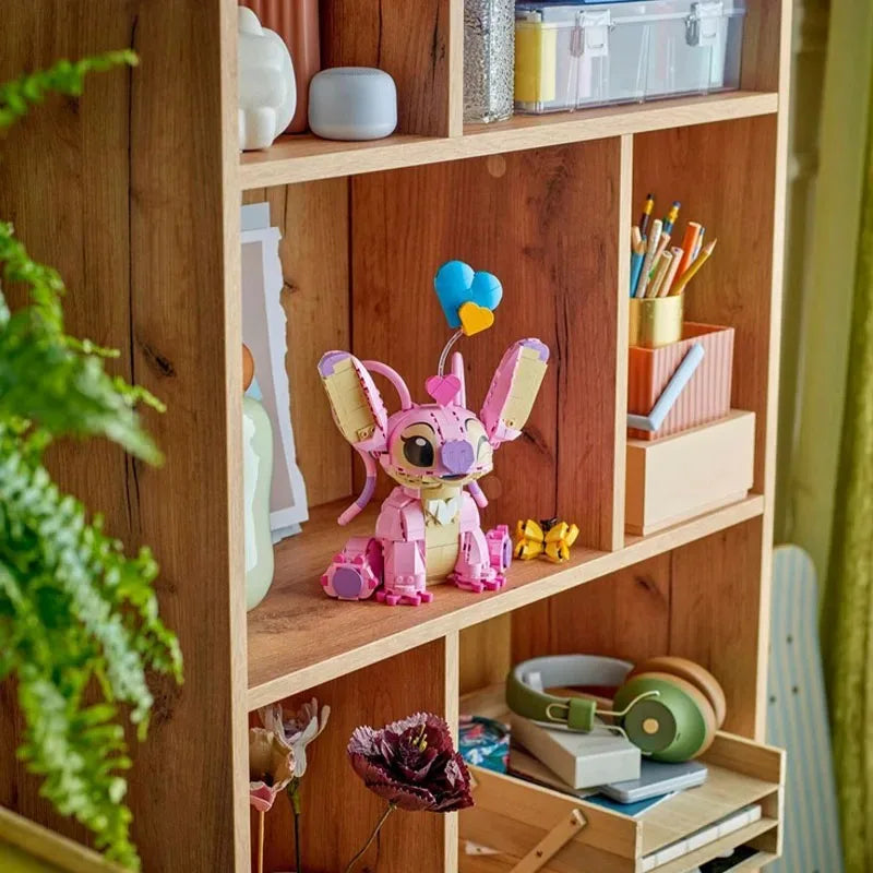 MINISO Stitch Building Blocks - STEM Puzzle Toy for Kids & Collectors