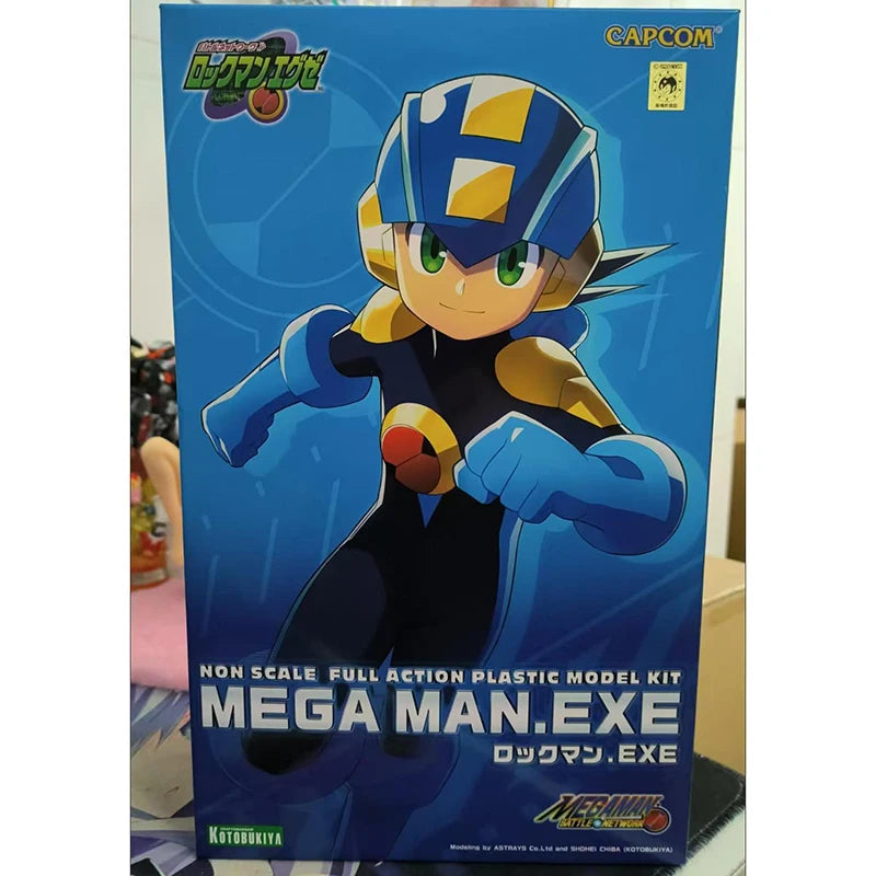 Kotobukiya Mega Man EXE Action Figure - Collectible Plastic Model Kit