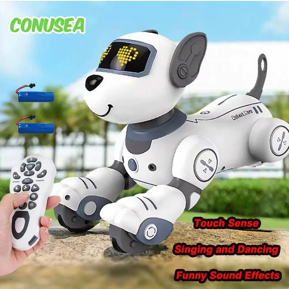 Interactive Smart Robot Dog - Exciting Stunts & Custom Play