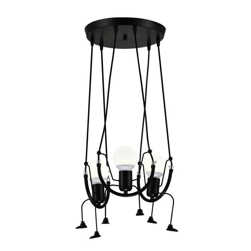 Modern Nordic Iron Art Pendant Lamp for Stylish Living Spaces