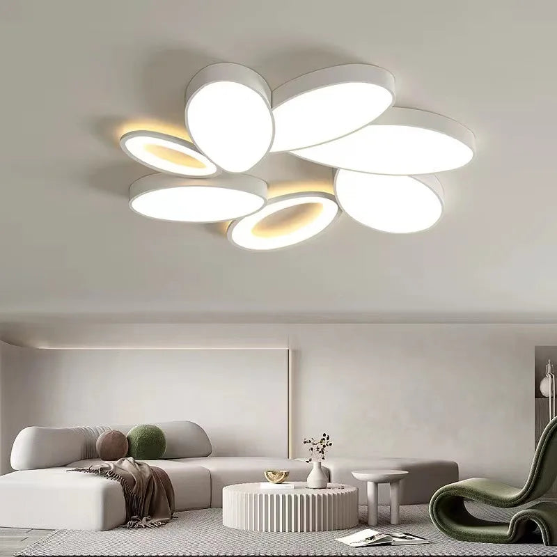 Modern Nordic Acrylic Ceiling Lamp - Elegant Living Room Lighting