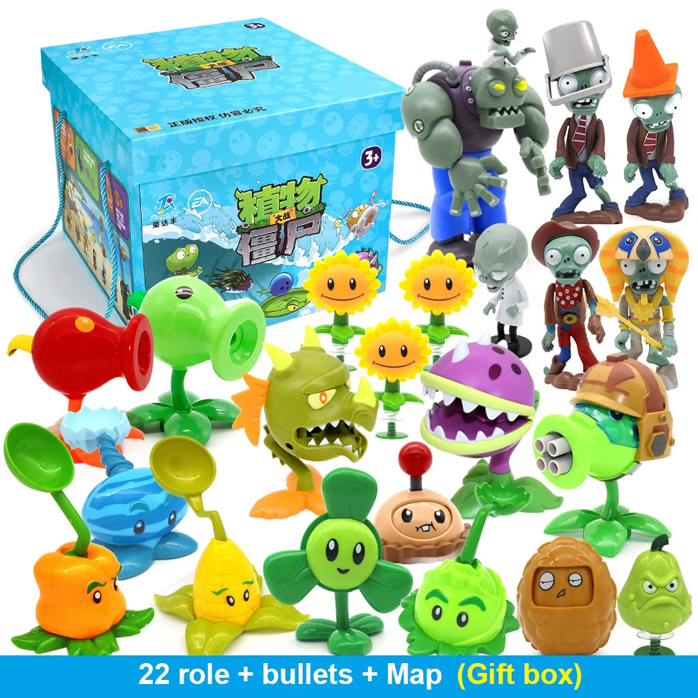 Plants vs Zombies 2 Action Figures Set - Fun Gift for Kids