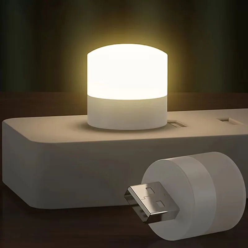 Portable USB LED Reading Lamp - Foldable Mini Book Light