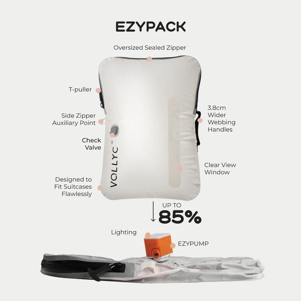 FLEXTAIL X VOLLYC EZYPACK - 25L Waterproof Vacuum Storage Bag