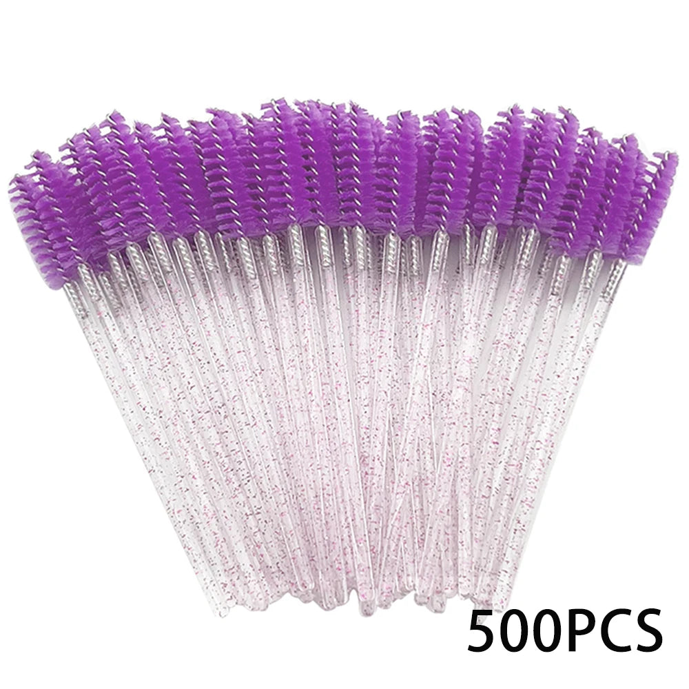 Disposable Eyelash Brush Applicators - Perfect for Extensions & Brows