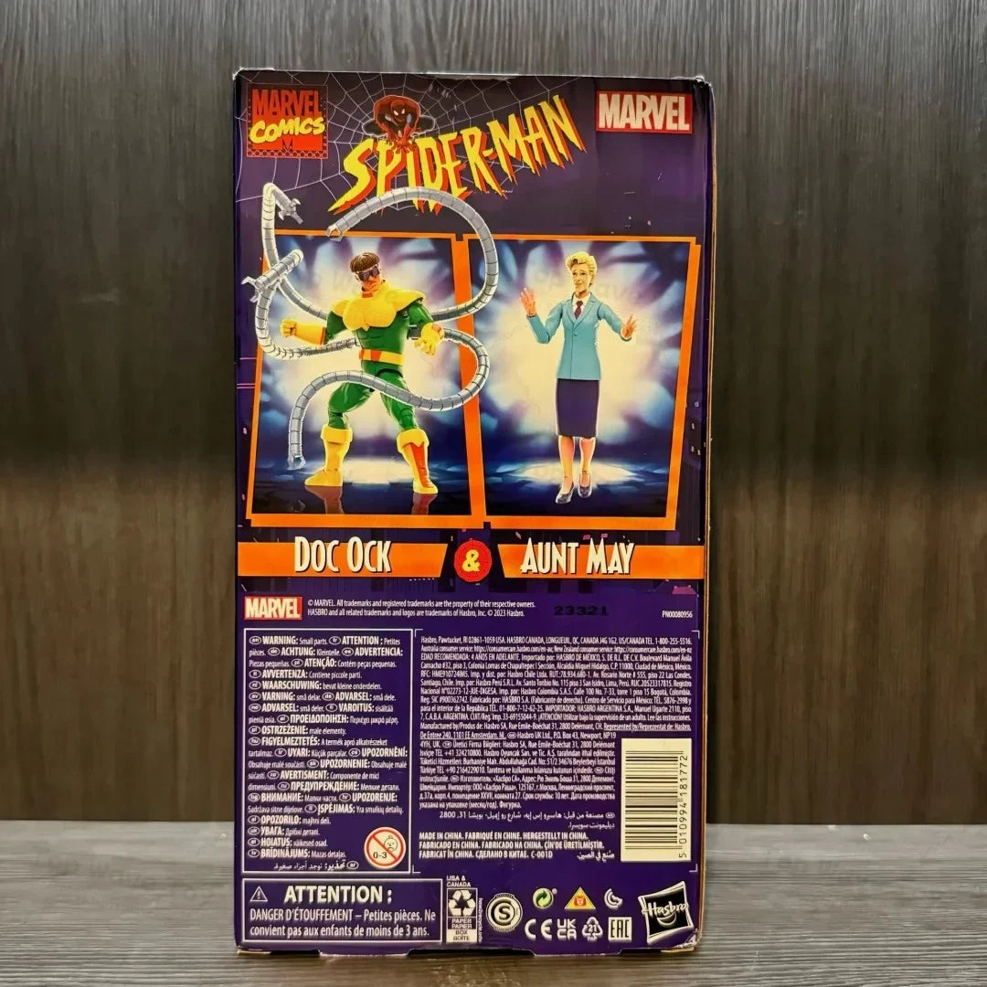 Marvel Legends Spider-Man Action Figure Set: Doc Ock & Wolverine
