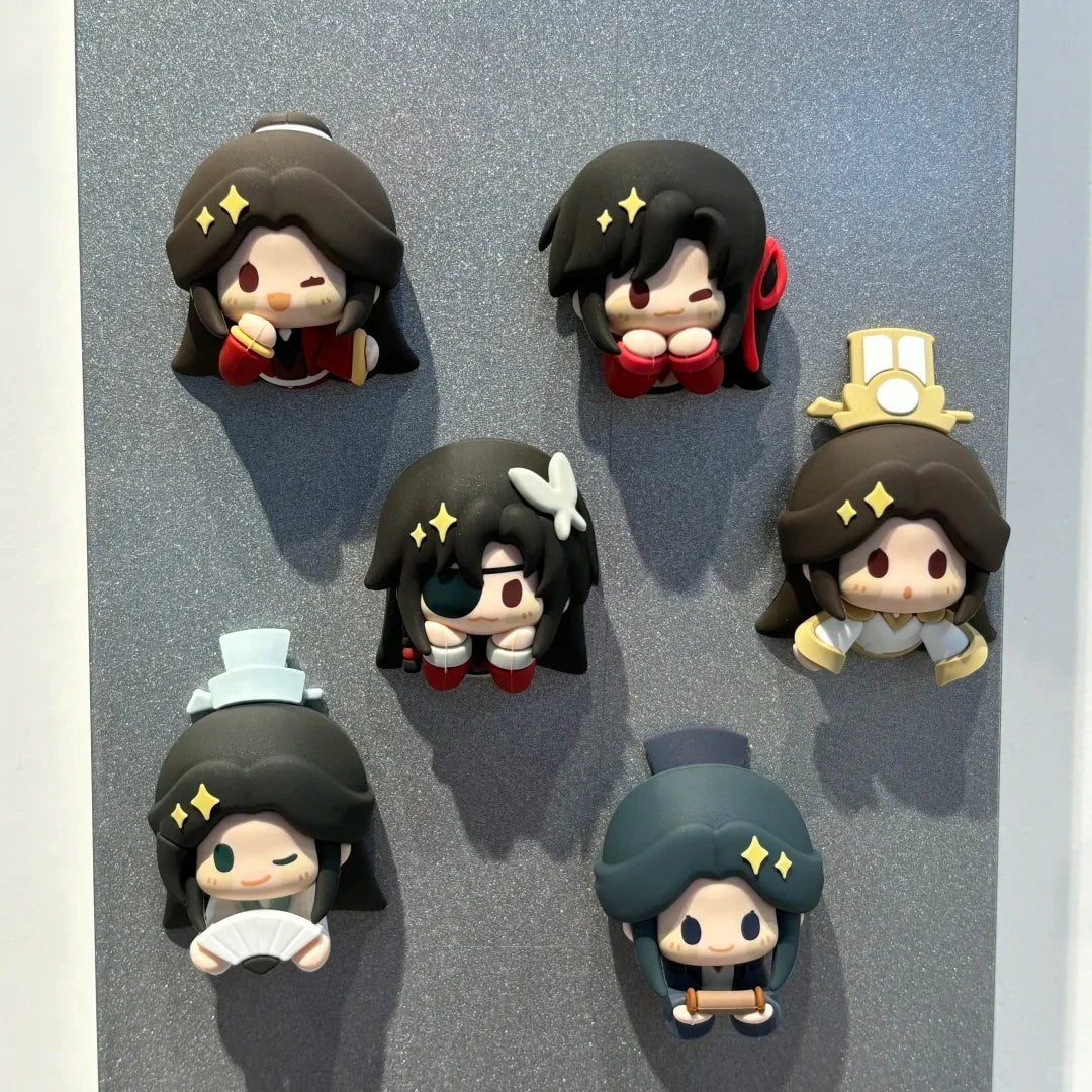 Mystery Blind Box Clear Lotus Refrigerator Stickers - Anime Collectibles