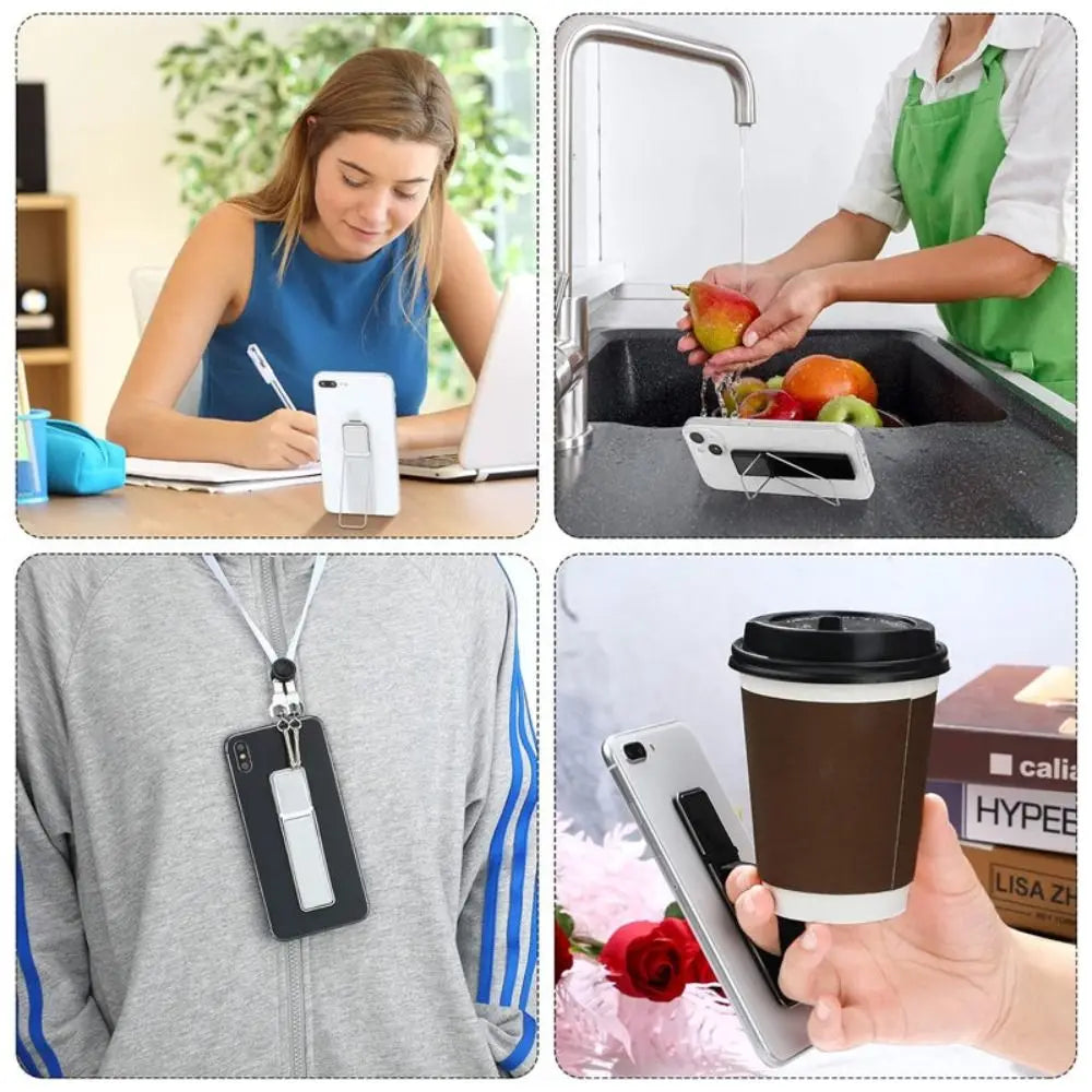 Universal Phone Grip Ring – Foldable Kickstand for All Smartphones