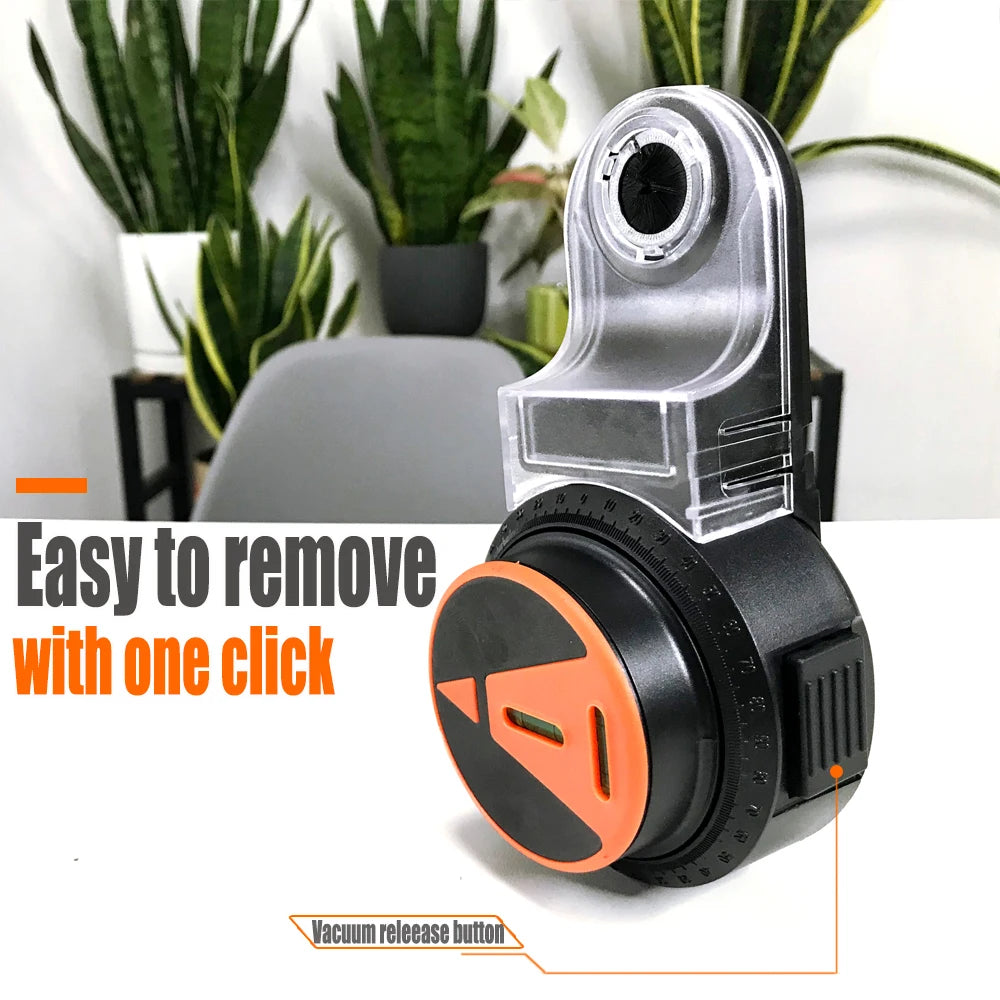 360° Laser Level Vacuum Sucker - Electric Drilling Dust Collector