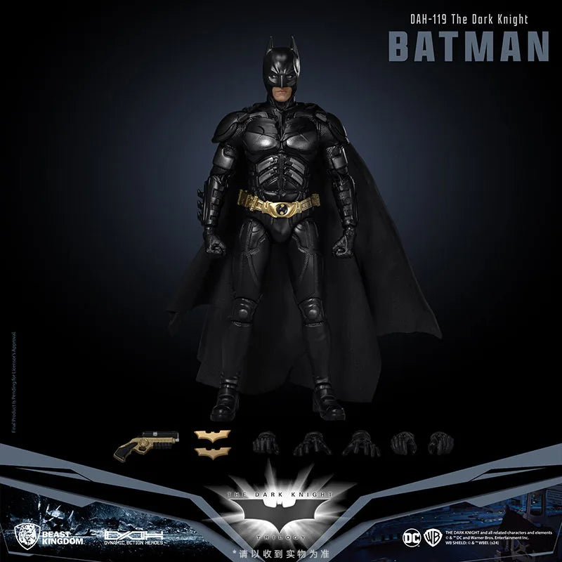 Dynamic Batman Action Figure - Belketon Pattinson Collectible Toy