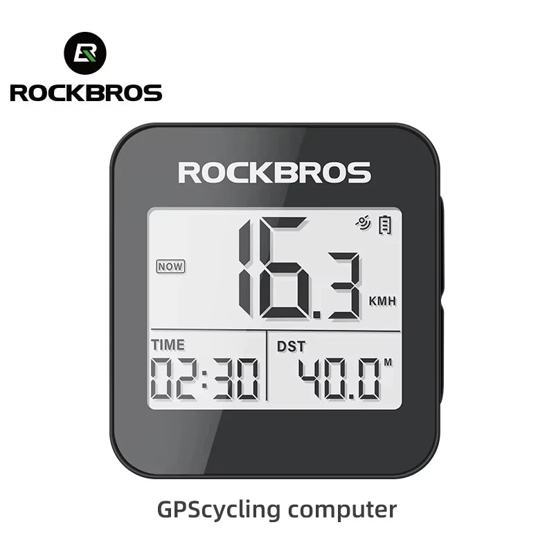 ROCKBROS Waterproof Bicycle Computer GPS Speedometer & Odometer