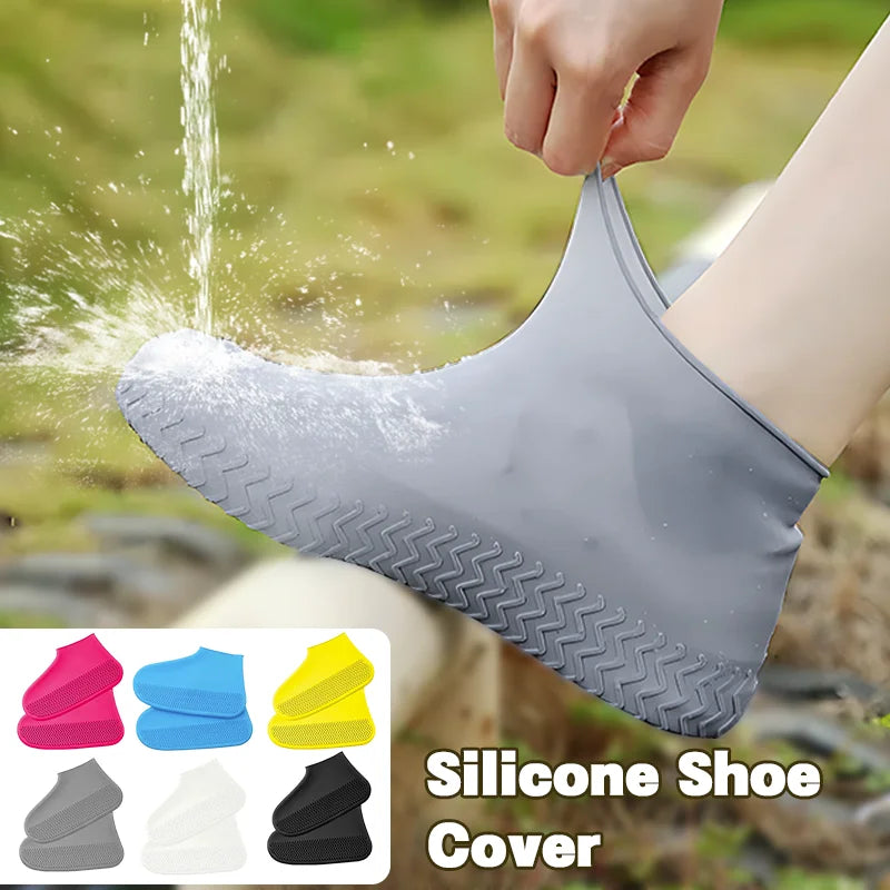 Waterproof Non-Slip Shoe Covers - Reusable Outdoor Rain Boot Protectors