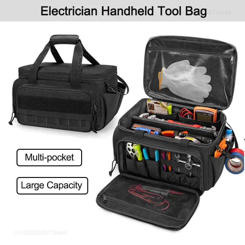 Multi-Purpose Tactical Tool Bag with Anti-Friction Bottom