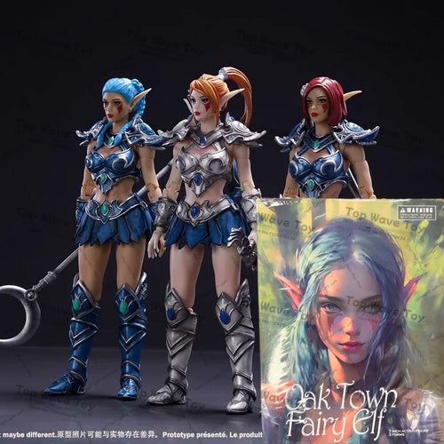 1/12 Scale Fairy Elf Guard Action Figure - Enchanting Adventure Doll
