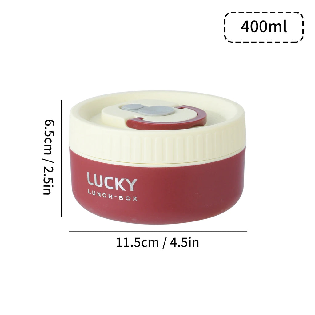 Insulated Stainless Steel Bento Box - Leak Proof & Microwave Safe