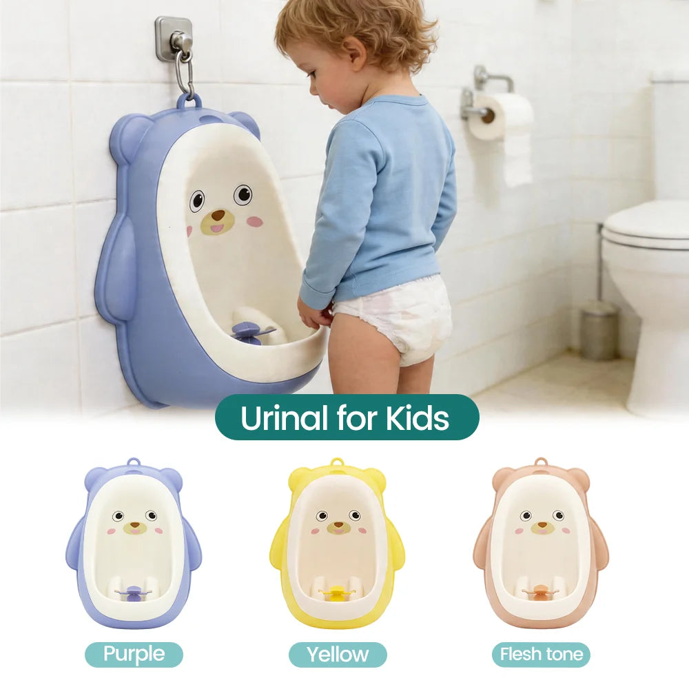 Cute Bear Kids Urinal - Fun & Easy Potty Training for Boys