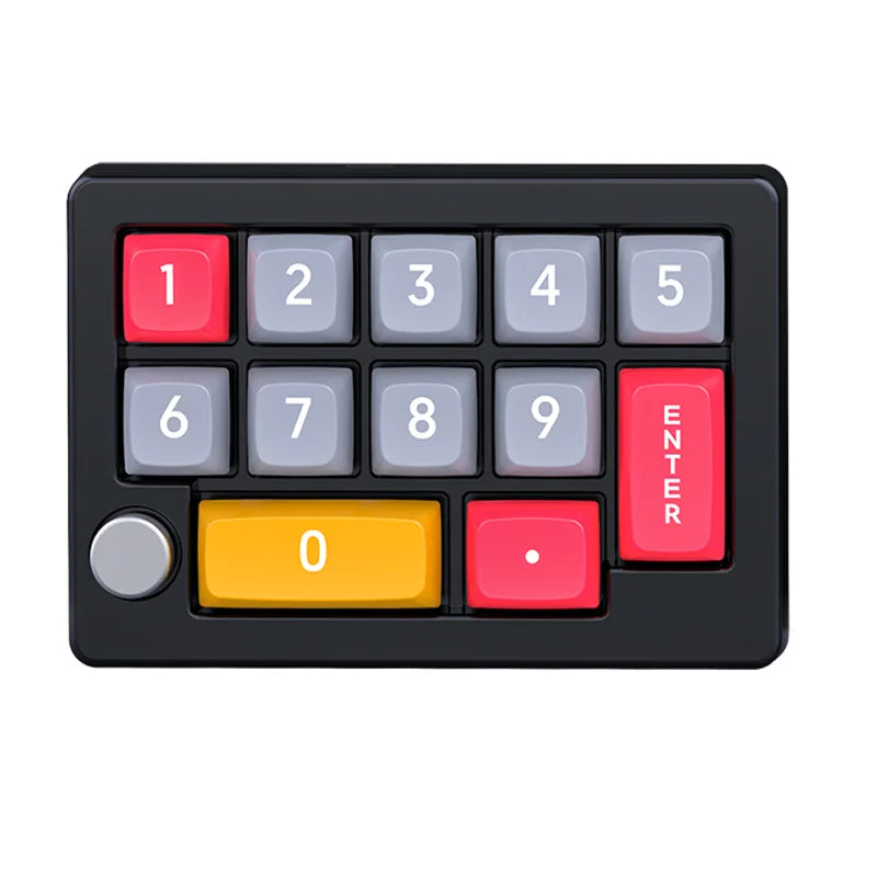 JOMAA RGB LED Mechanical USB Gaming Keypad - Programmable Control