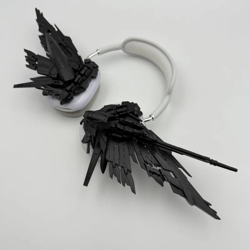 3D Half-Face Mask with Wings - Unique Concert & Costume Accessory