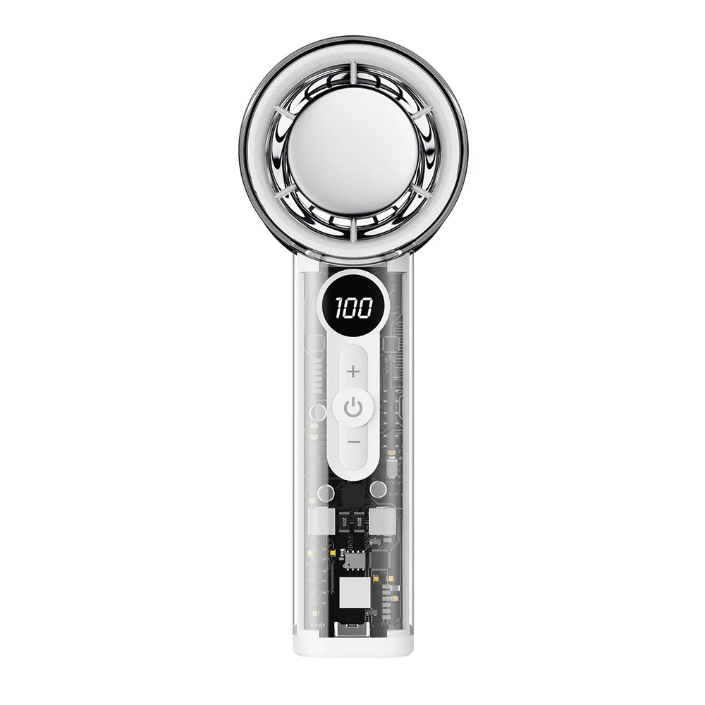 2025 AI Portable Mini Fan - Powerful Turbo Cooling Technology