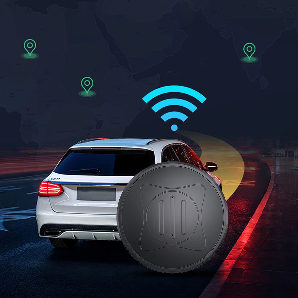 Mini Magnetic GPS Tracker for Pets & Kids - Real-Time Location Tracker