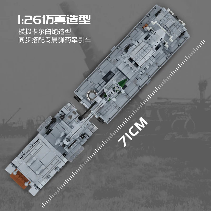 2875Pcs Military Tank Building Blocks for Creative Play - MOULD KING