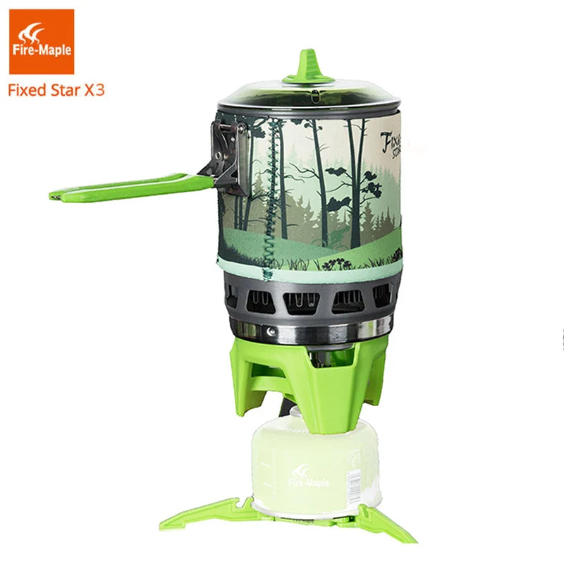 Fire-Maple FMS-X3 Lightweight Camping Gas Cooking System