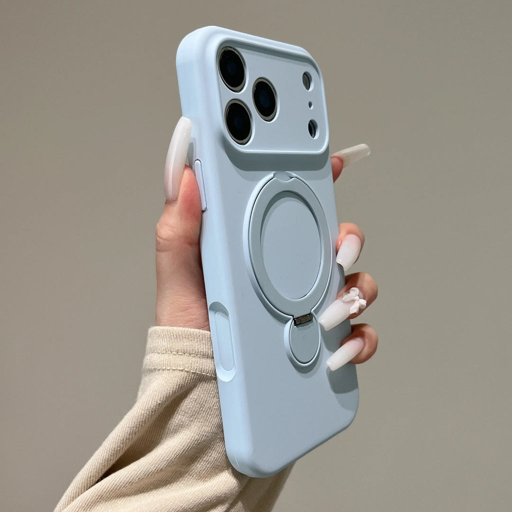 360° Magnetic Ring Holder Case for iPhone 17 Pro Max & Air 15