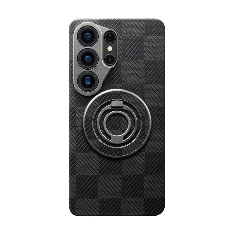 Slim Carbon Fiber Case for Samsung Galaxy S26 Ultra - Honeycomb Finish