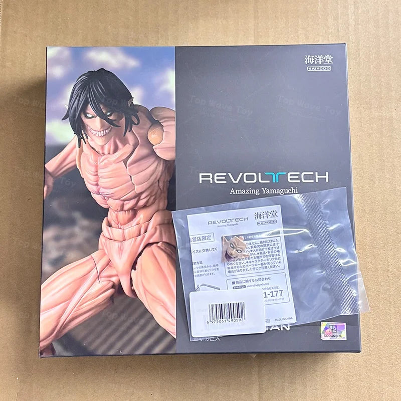 Kaiyodo Armored Titan Female Titan Movable Model | Collectible Action Figure