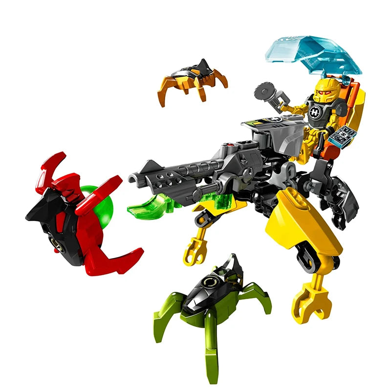Hero Factory Evo Star Warrior 2-in-1 Building Blocks Robot Toy