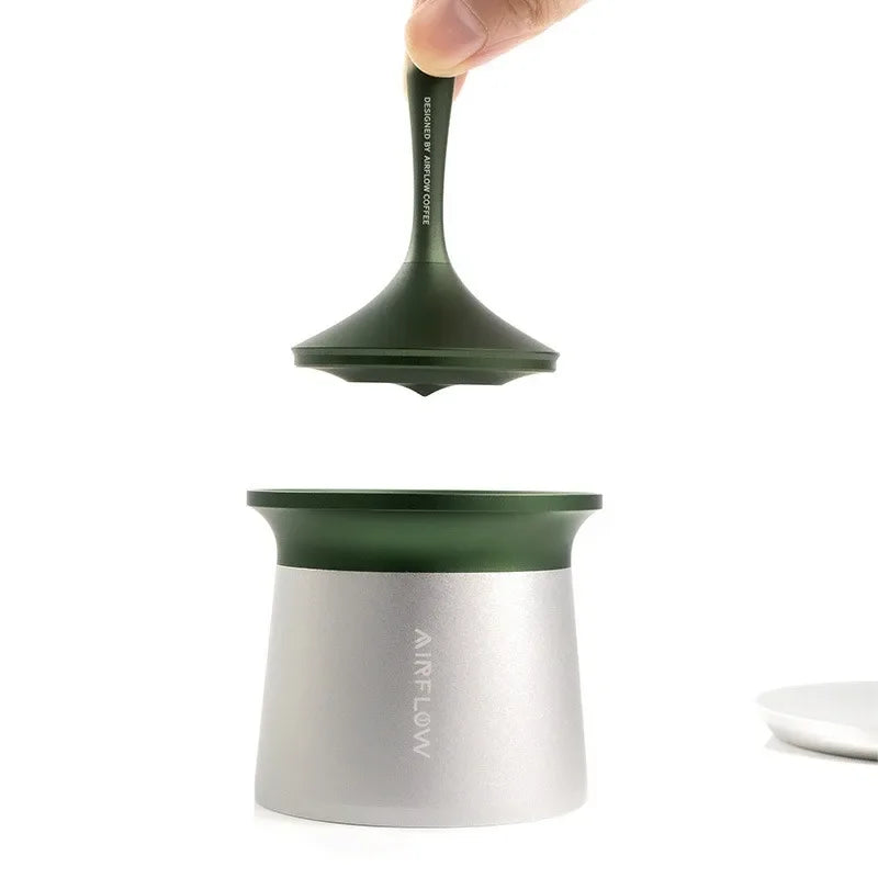 58mm Aluminum Coffee Powder Collector for Barista Brewing