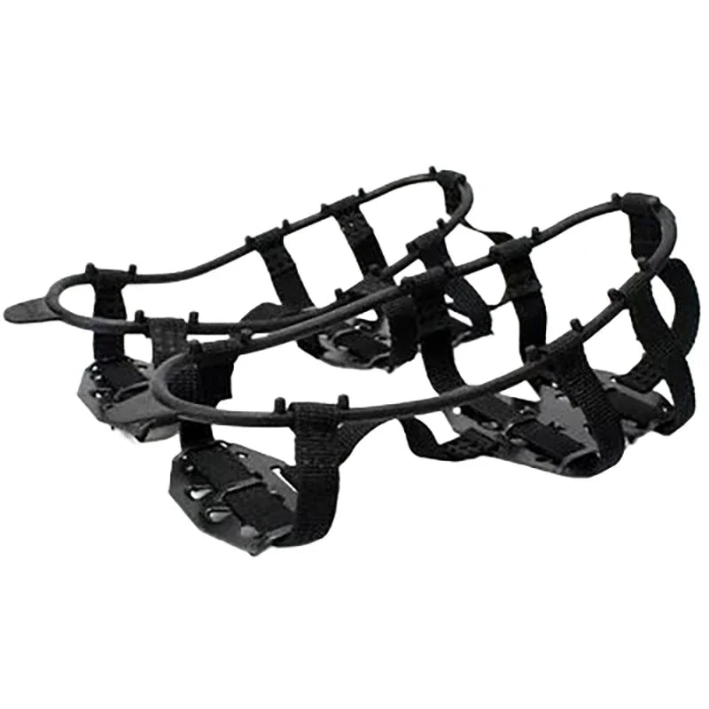 24 Teeth Anti-Slip Crampons for Ice Climbing & Hiking - 1 Pair
