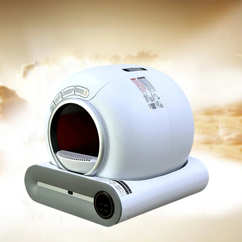 Automatic Self-Cleaning Cat Litter Box with APP Control - Odor-Free
