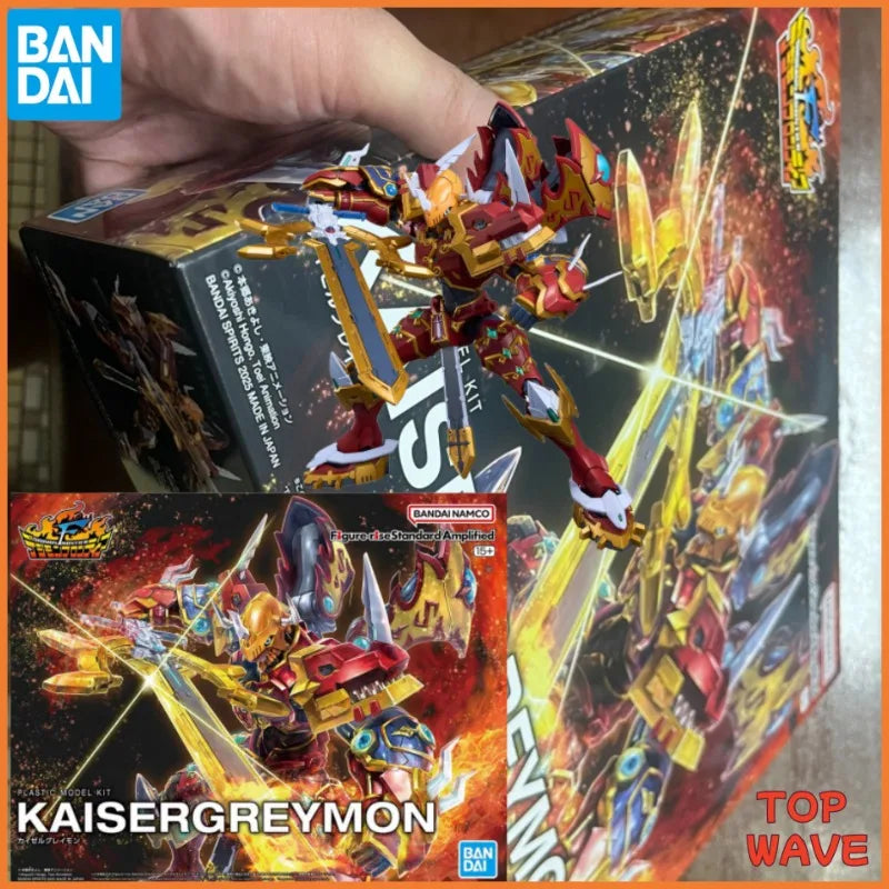 Bandai Digimon Adventure KaiserGreymon Action Figure Model Kit